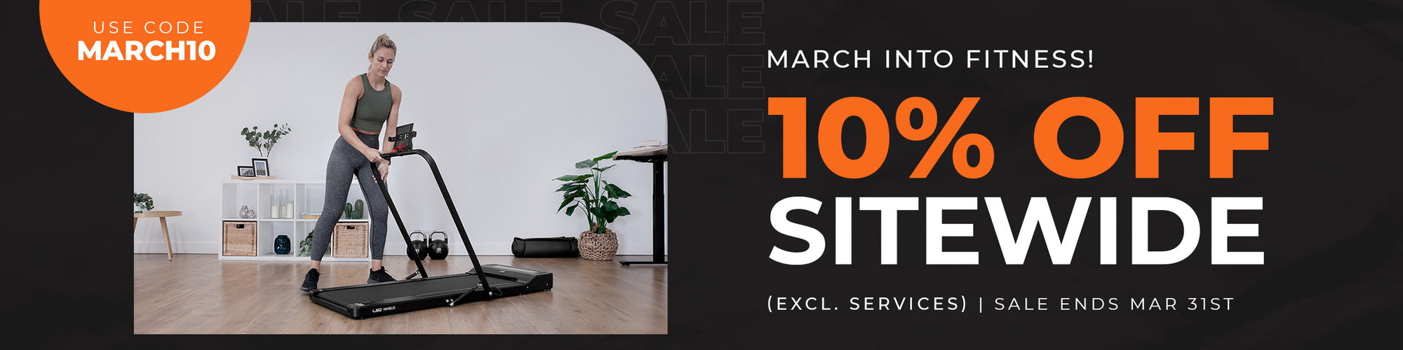 March Into Fitness Sale